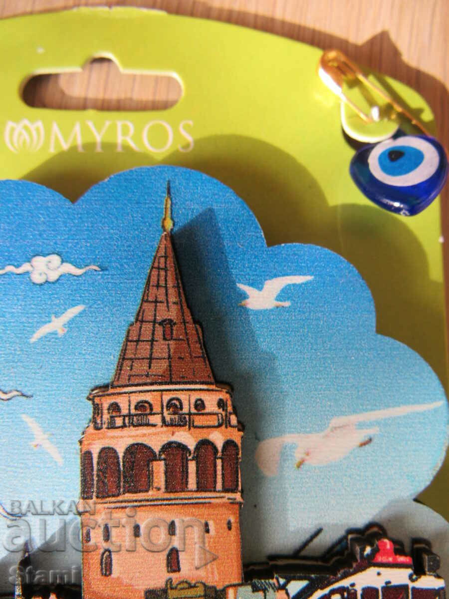 Auction Authentic 3D magnet from Turkey, Istanbul with the eye of Nazar Auction Authentic 3D magnet from Turkey, Istanbul with the eye of Nazar