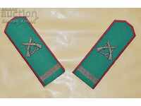 A pair of hard epaulets Corporal from the Border Troops NEW