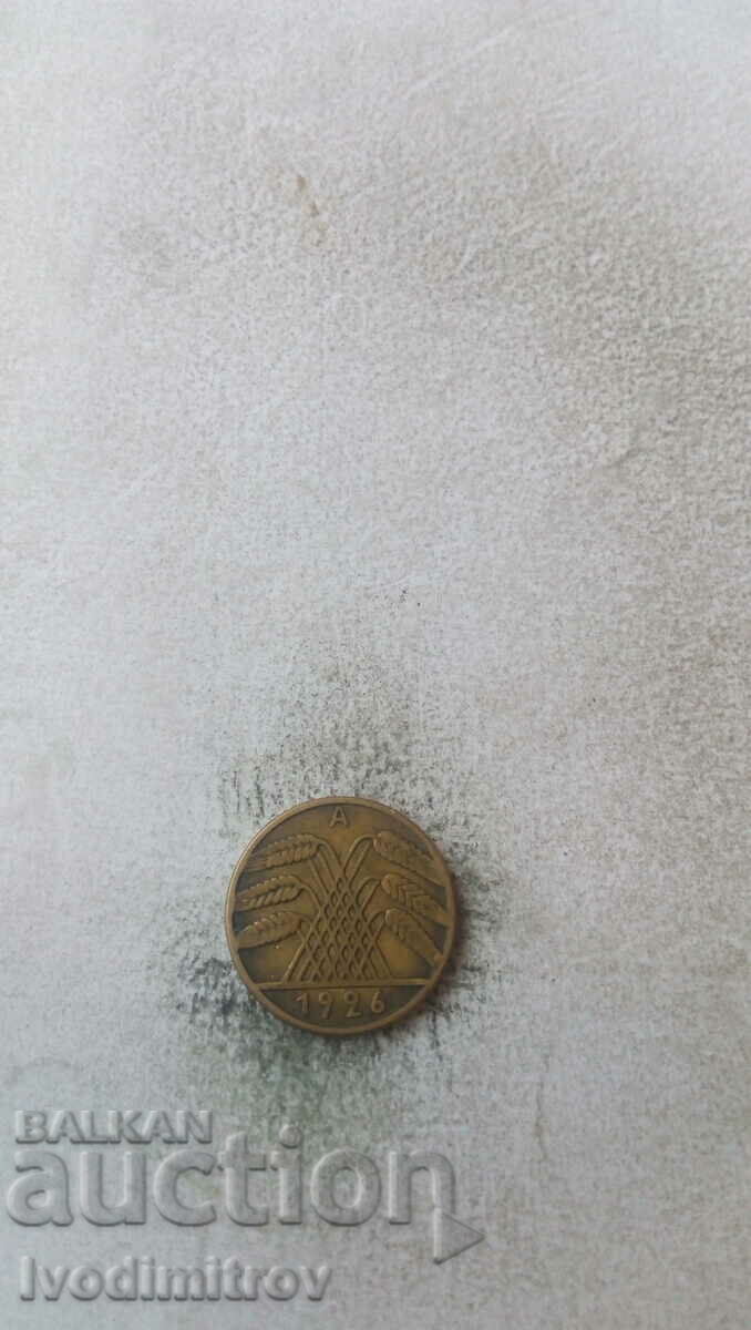 Germany 10 Reichspfenning 1926 A with price 2.45 BGN | € 1.25 Germany 10 Reichspfenning 1926 A with price 2.45 BGN | € 1.25