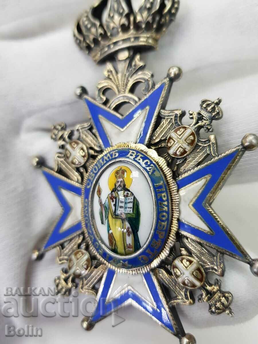 Delivery of Rare Serbian Royal Order of St. Sava 3 tbsp. Delivery of Rare Serbian Royal Order of St. Sava 3 tbsp.