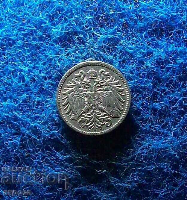 10 Heller Αυστροουγγαρία 1910 με τιμή € 1.70 | 3.32 BGN