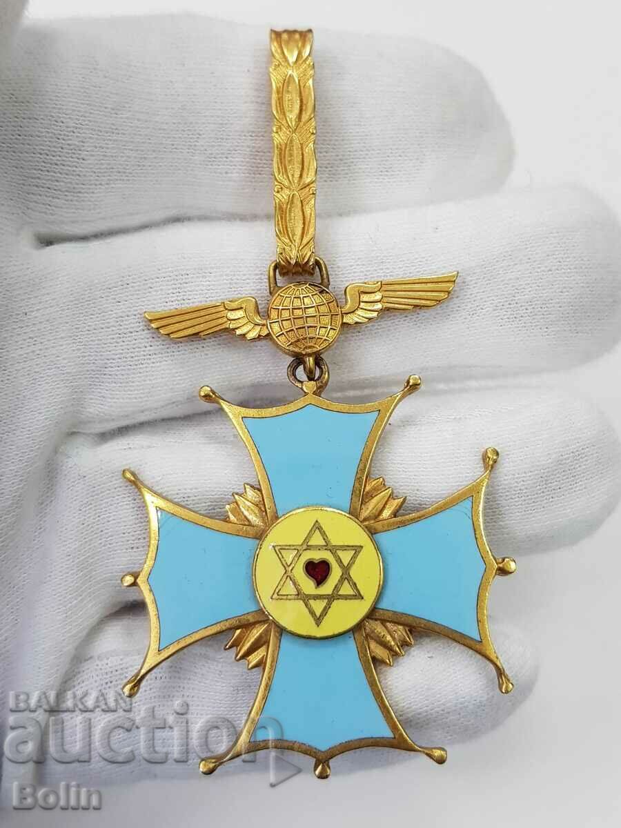 Beautiful Brazilian order, SOBERANA neck medal