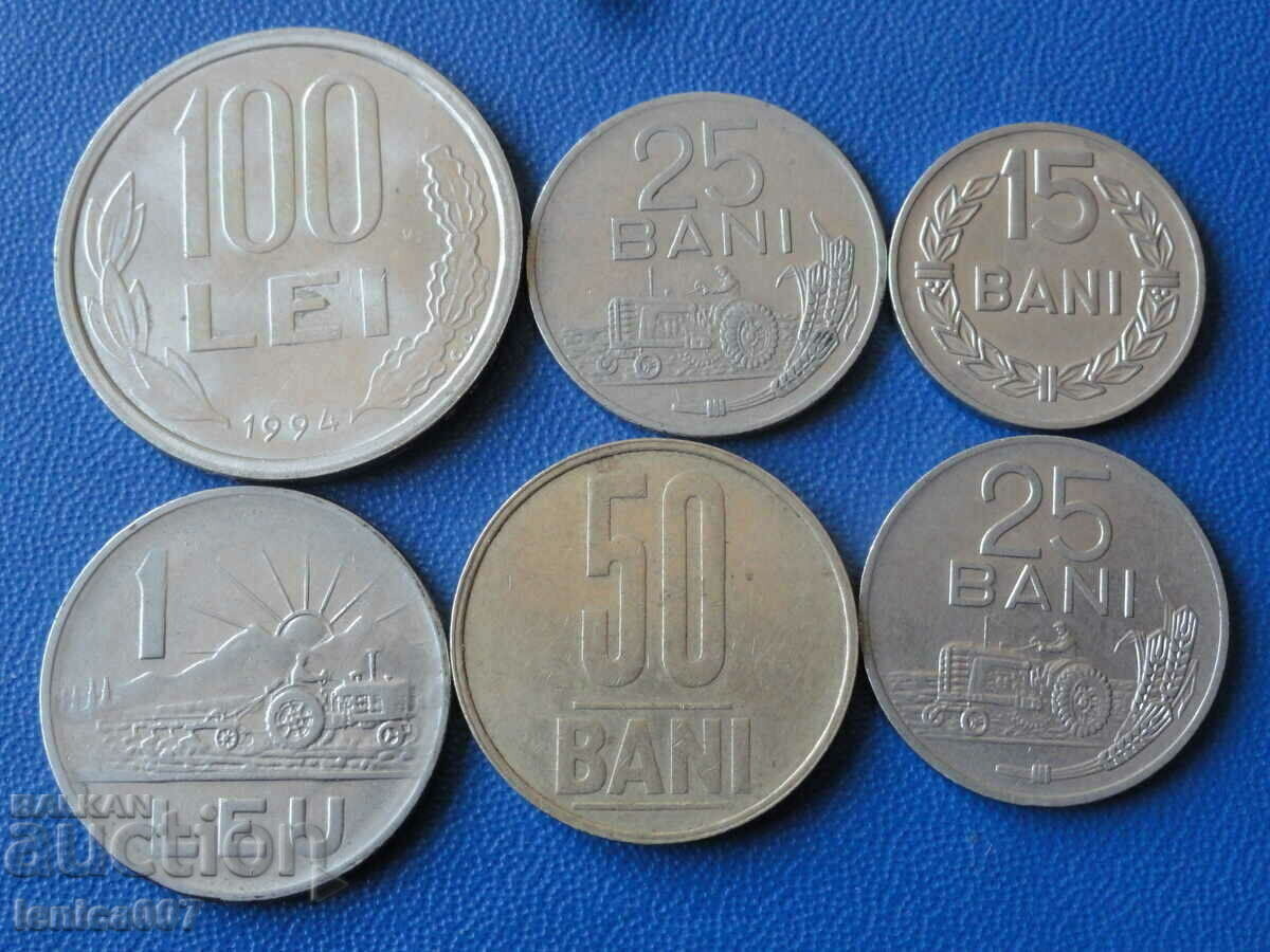 Delivery of Romania - Coins (6 pieces) Delivery of Romania - Coins (6 pieces)