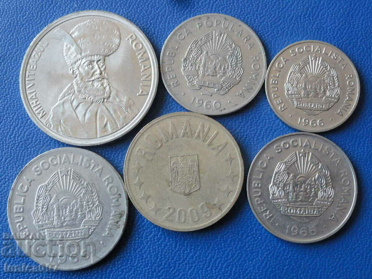 Ρουμανία - Νομίσματα (6 τεμάχια)