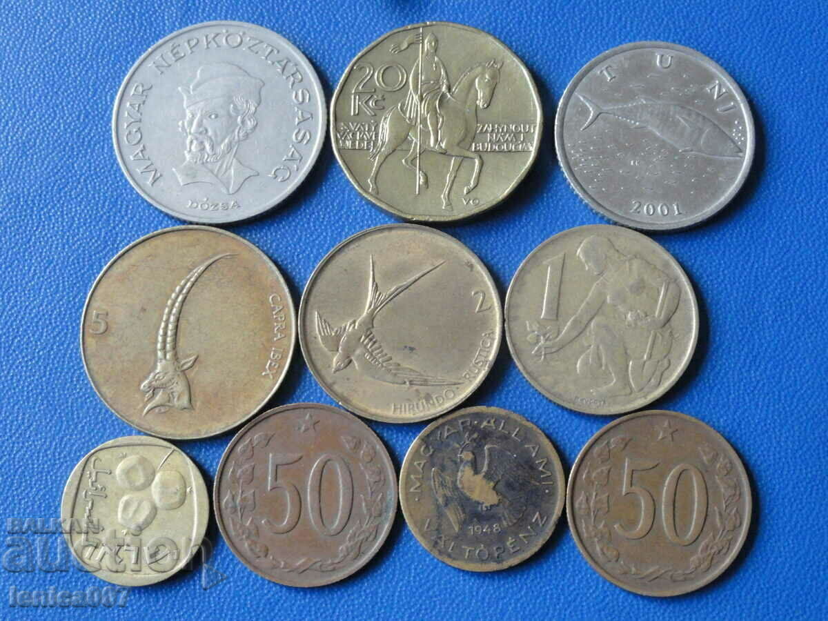 Auction Collective lot of coins (10 pieces) Auction Collective lot of coins (10 pieces)