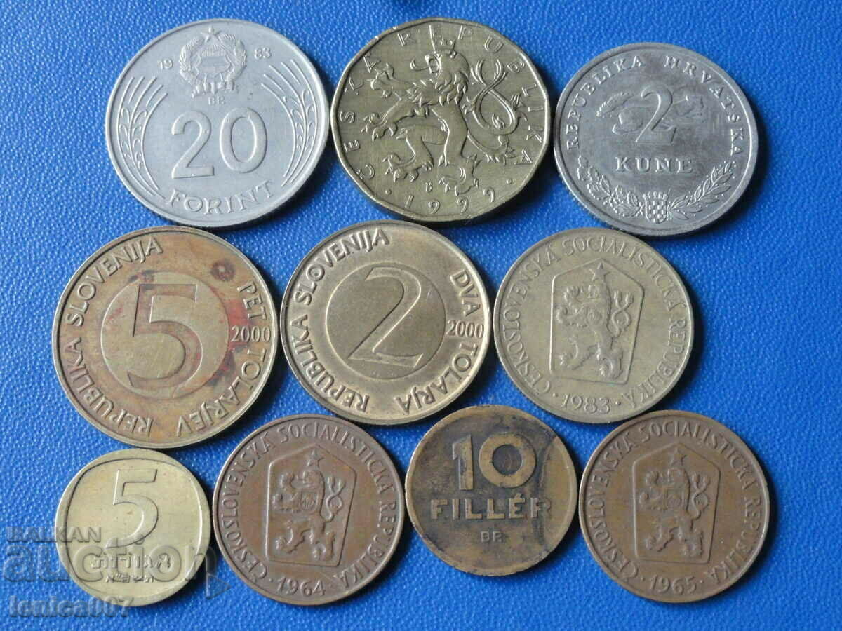 Collective lot of coins (10 pieces) - 6 Collective lot of coins (10 pieces) - 6