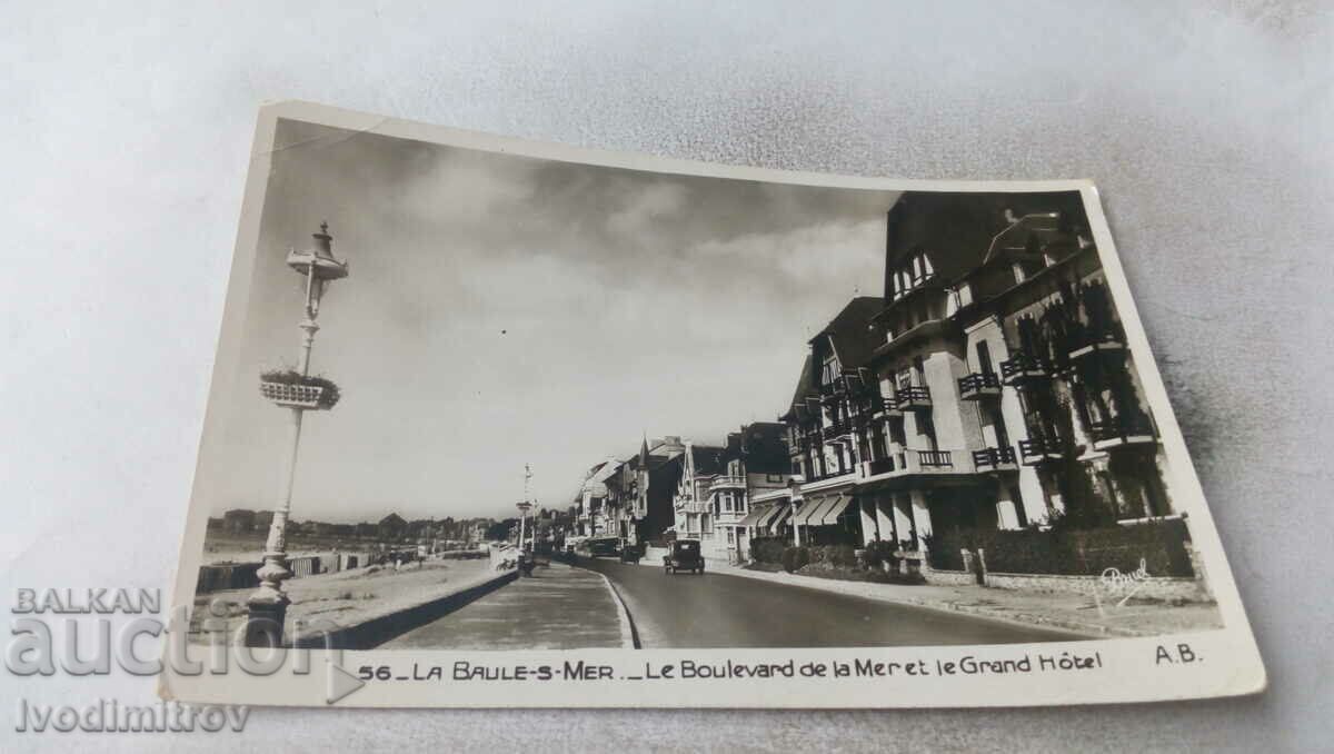 П К La Baule-s-Mer Le Boulevard de la Mer et Grand Hotel