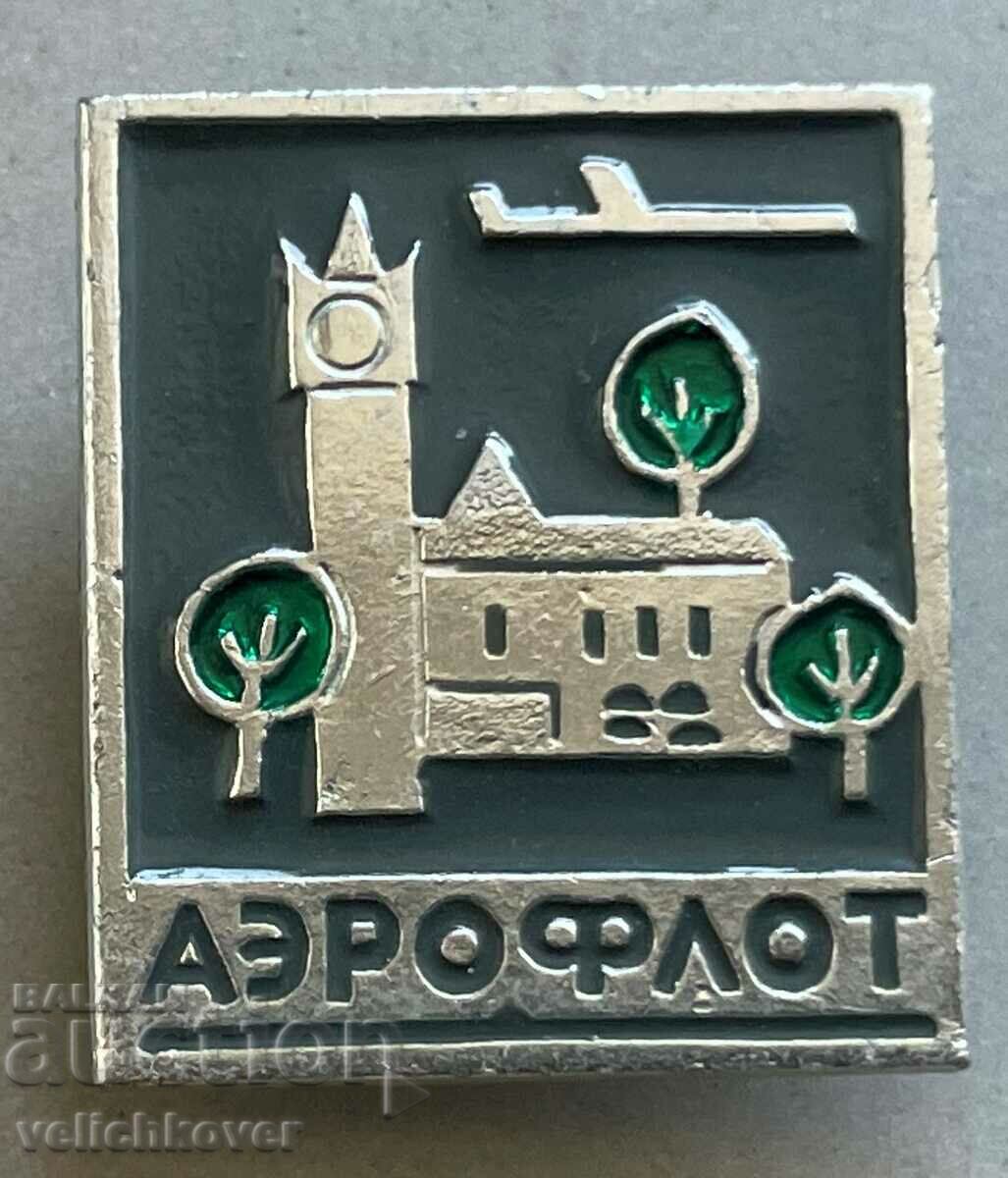 33912 Σύμβολο ΕΣΣΔ στο αεροδρόμιο και την αεροπορική εταιρεία Aeroflot