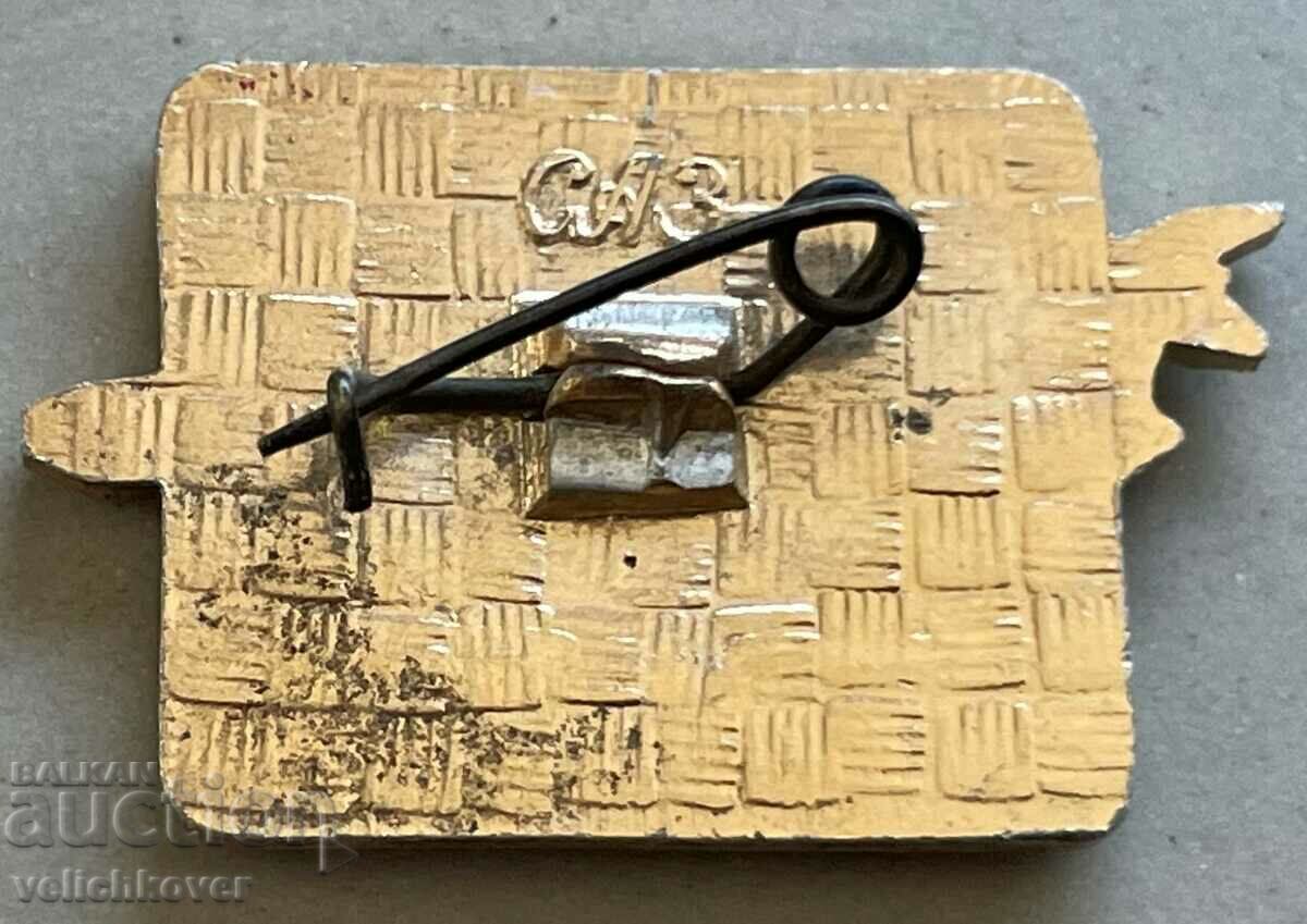 33917 USSR sign aircraft model TU-134 with price 3.00 BGN | € 1.53