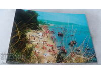 Пощенска картичка Дружба Плажът 1971