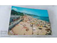 Пощенска картичка Дружба Северният плаж 1975