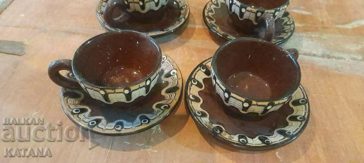 Service, glasses 6 pieces + saucers PROMOTION!!! with price 12.00 BGN | € 6.14