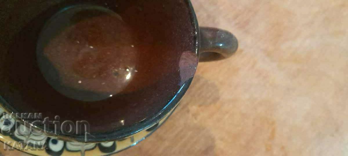 Auction  Service, glasses 6 pieces + saucers PROMOTION!!!