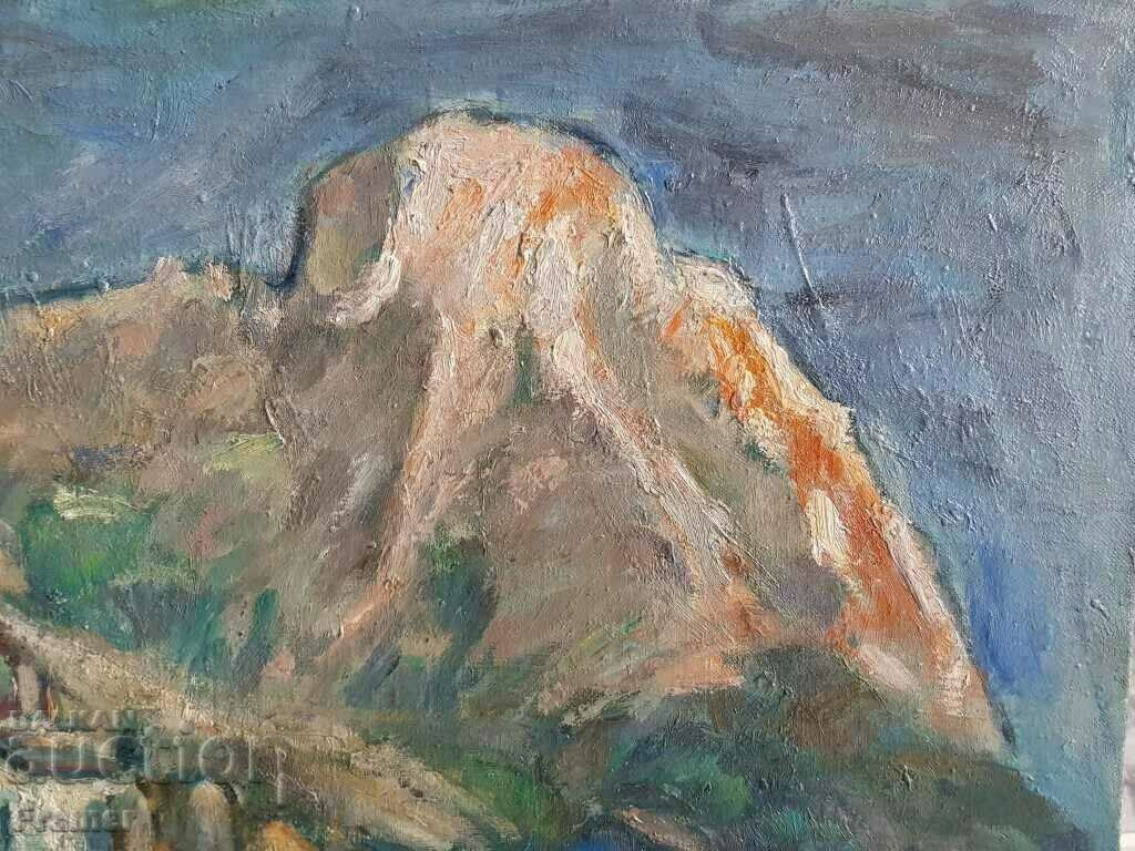 Auction STOYAN KIRYAZOV 1926 - 1995 Melnik 1992 oil paints Auction STOYAN KIRYAZOV 1926 - 1995 Melnik 1992 oil paints