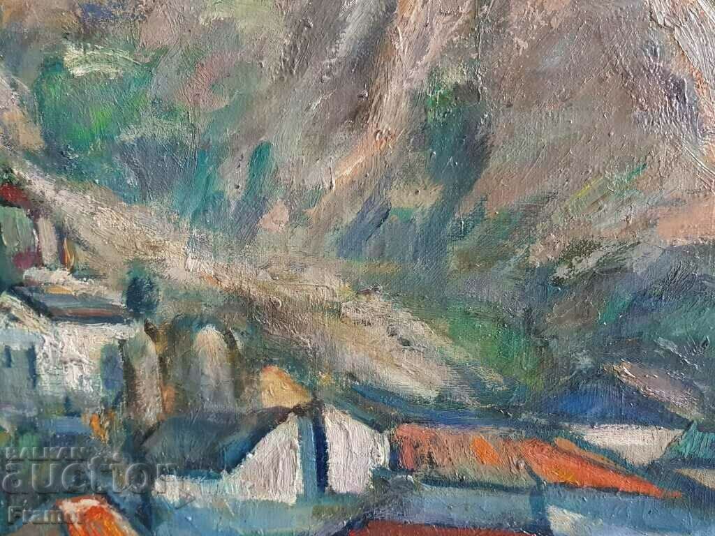 STOYAN KIRYAZOV 1926 - 1995 Melnik 1992 oil paints - 5 STOYAN KIRYAZOV 1926 - 1995 Melnik 1992 oil paints - 5