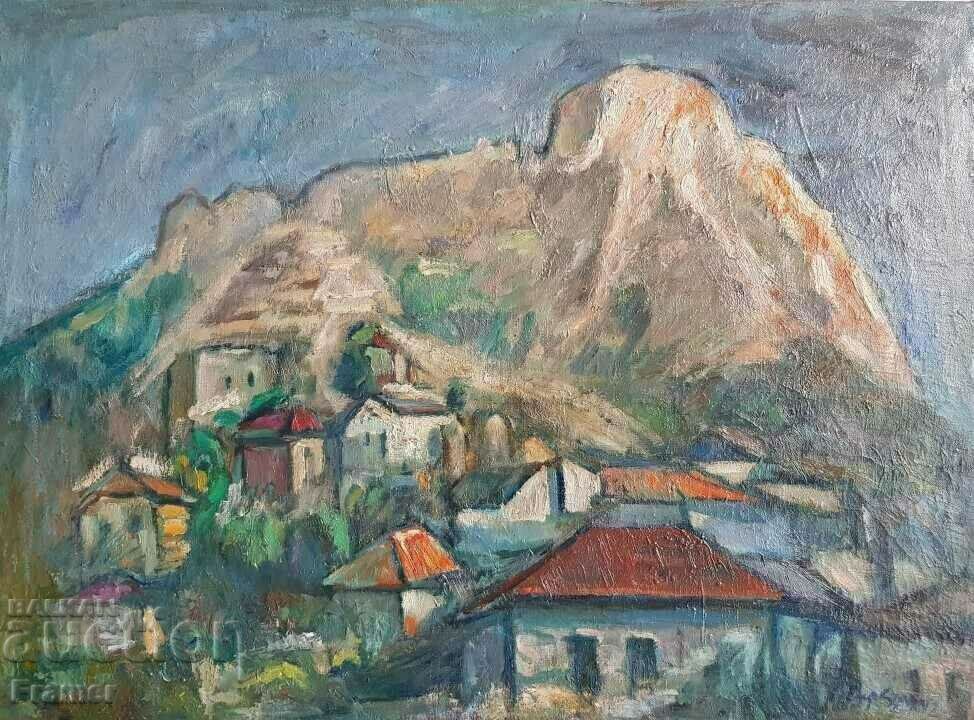 STOYAN KIRYAZOV 1926 - 1995 Melnik 1992 λαδομπογιές - 6