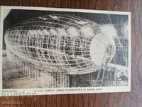 Postcard 44 years ago. - Airship construction