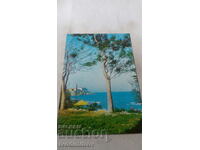 Postcard Sozopol Seaport from the Sea Garden 1968