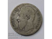 2 франка сребро Белгия 1867 -  сребърна монета №162