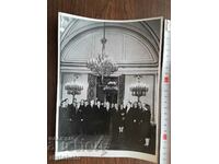 Стара снимка Соц - Български делегати в СССР Москва