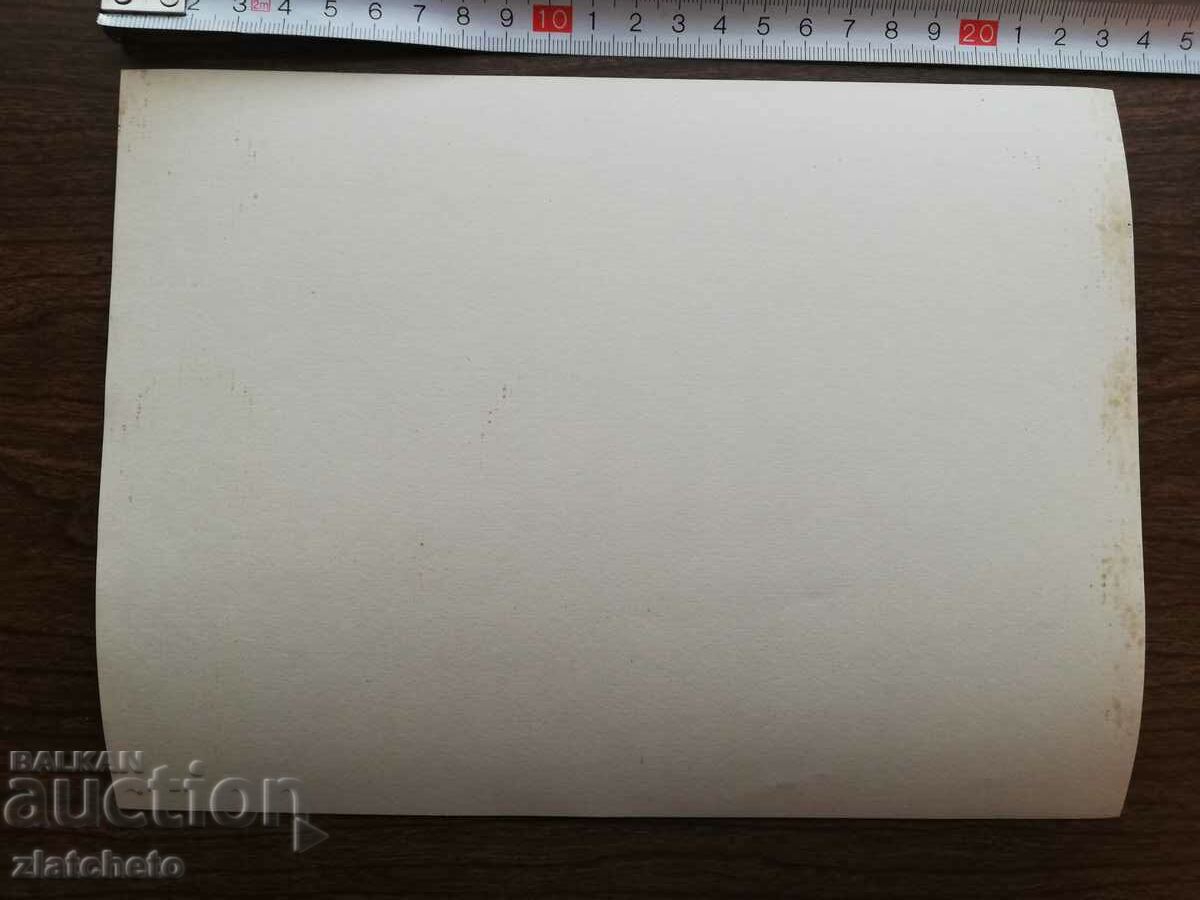 Delivery of Old photo Soc - Bulgarian delegates in the USSR Moscow Delivery of Old photo Soc - Bulgarian delegates in the USSR Moscow