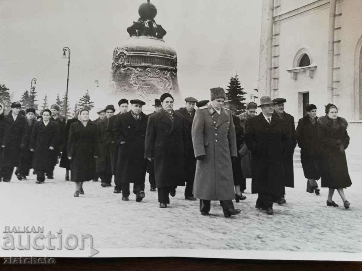 Παλιά φωτογραφία Soc - Βούλγαροι εκπρόσωποι στην ΕΣΣΔ Μόσχα με τιμή 6.00 BGN | € 3.07 Παλιά φωτογραφία Soc - Βούλγαροι εκπρόσωποι στην ΕΣΣΔ Μόσχα με τιμή 6.00 BGN | € 3.07