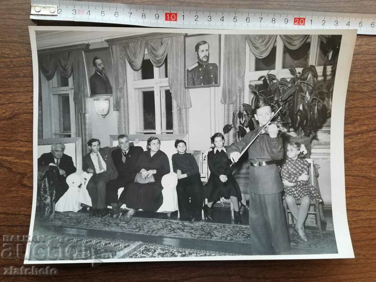 Foto veche Soc - delegați bulgari în URSS Moscova