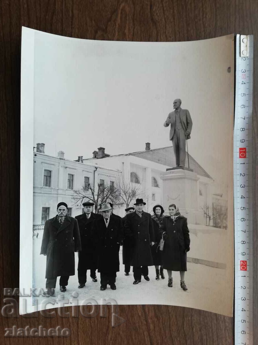 Old photo Soc - Bulgarian delegates in the USSR Moscow