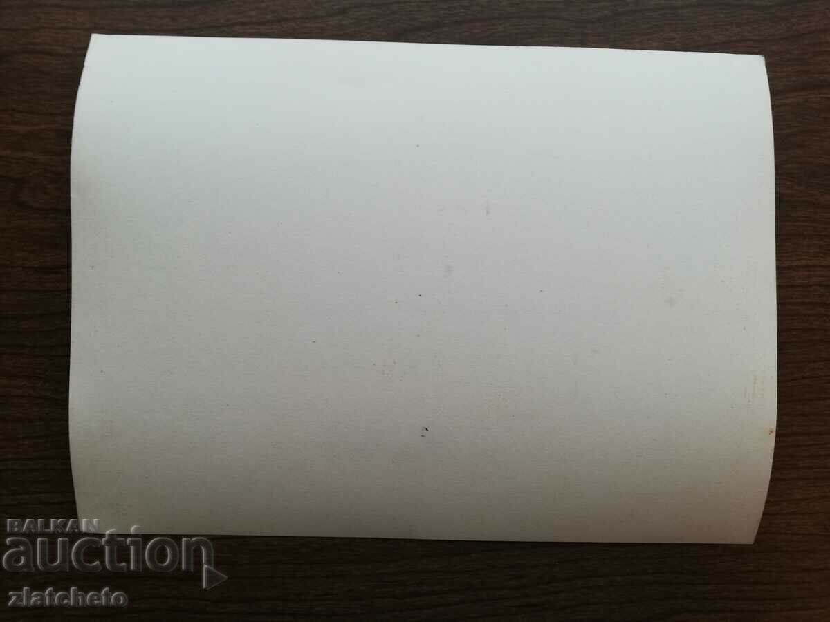 Δημοπρασία Παλιά φωτογραφία Soc - Βούλγαροι εκπρόσωποι στην ΕΣΣΔ Μόσχα