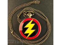 Νέο ρολόι τσέπης Κωμικός χαρακτήρας δράσης The Flash The Flash