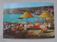 Card: statiunea Rusalka - plaja.