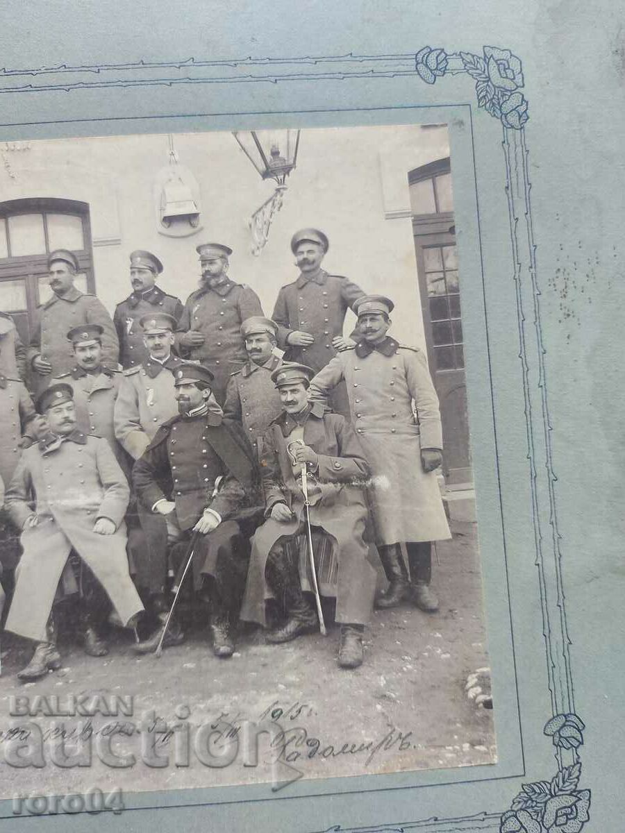 ASEN CHOLAKOV - OFFICER'S COURSE - 1915 - 6