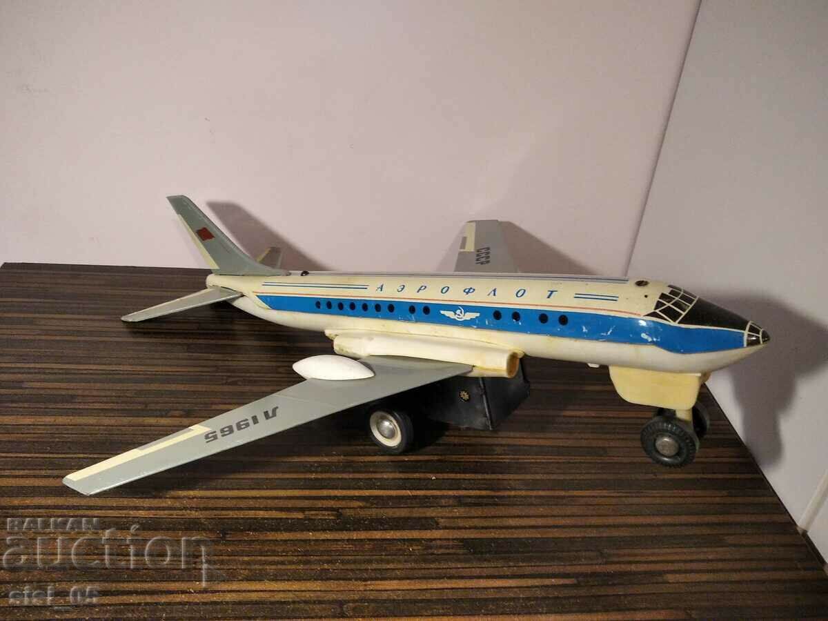 USSR metal, sheet metal toy plane Aeroflot with price 60.00 BGN | € 30.68 USSR metal, sheet metal toy plane Aeroflot with price 60.00 BGN | € 30.68