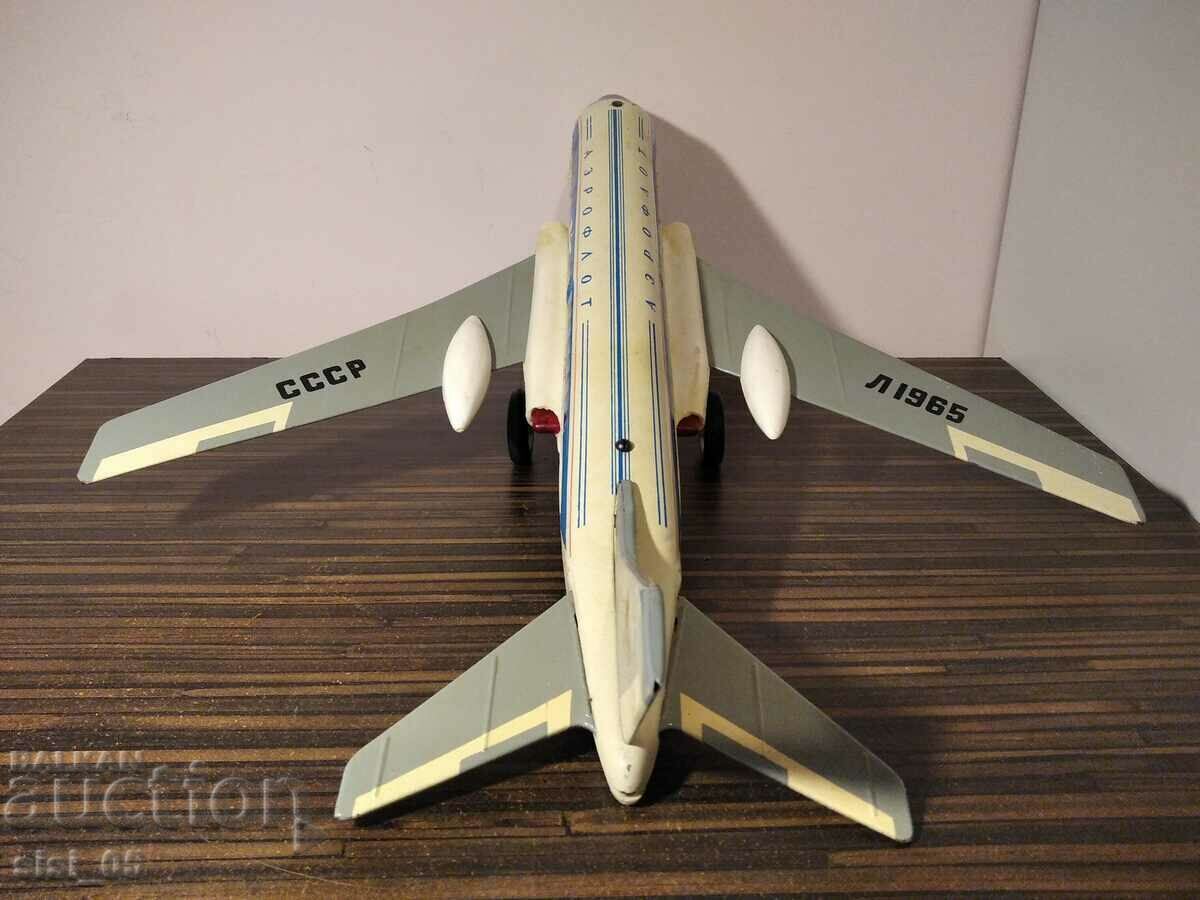 Delivery of USSR metal, sheet metal toy plane Aeroflot Delivery of USSR metal, sheet metal toy plane Aeroflot