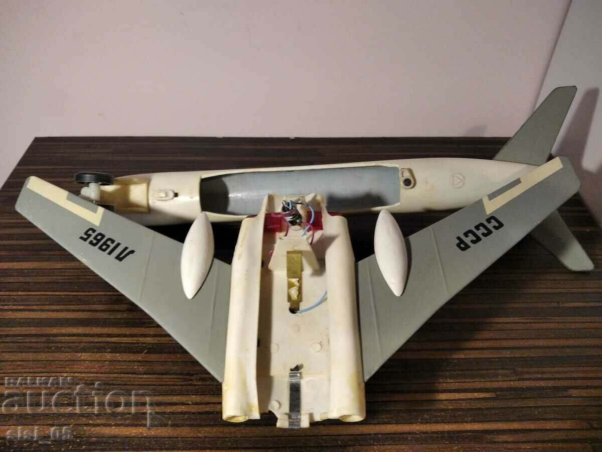 USSR metal, sheet metal toy plane Aeroflot - 6 USSR metal, sheet metal toy plane Aeroflot - 6