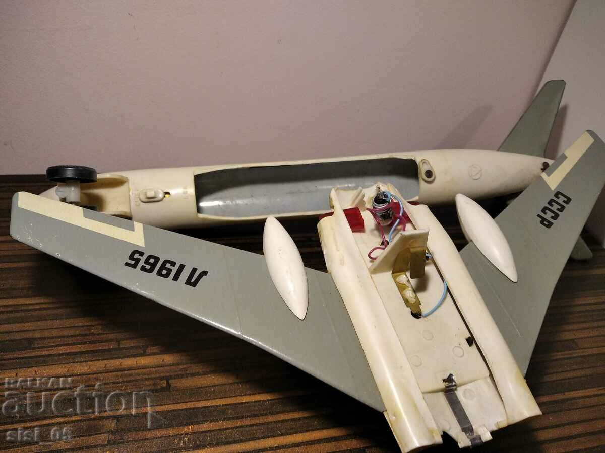 USSR metal, sheet metal toy plane Aeroflot - 7 USSR metal, sheet metal toy plane Aeroflot - 7