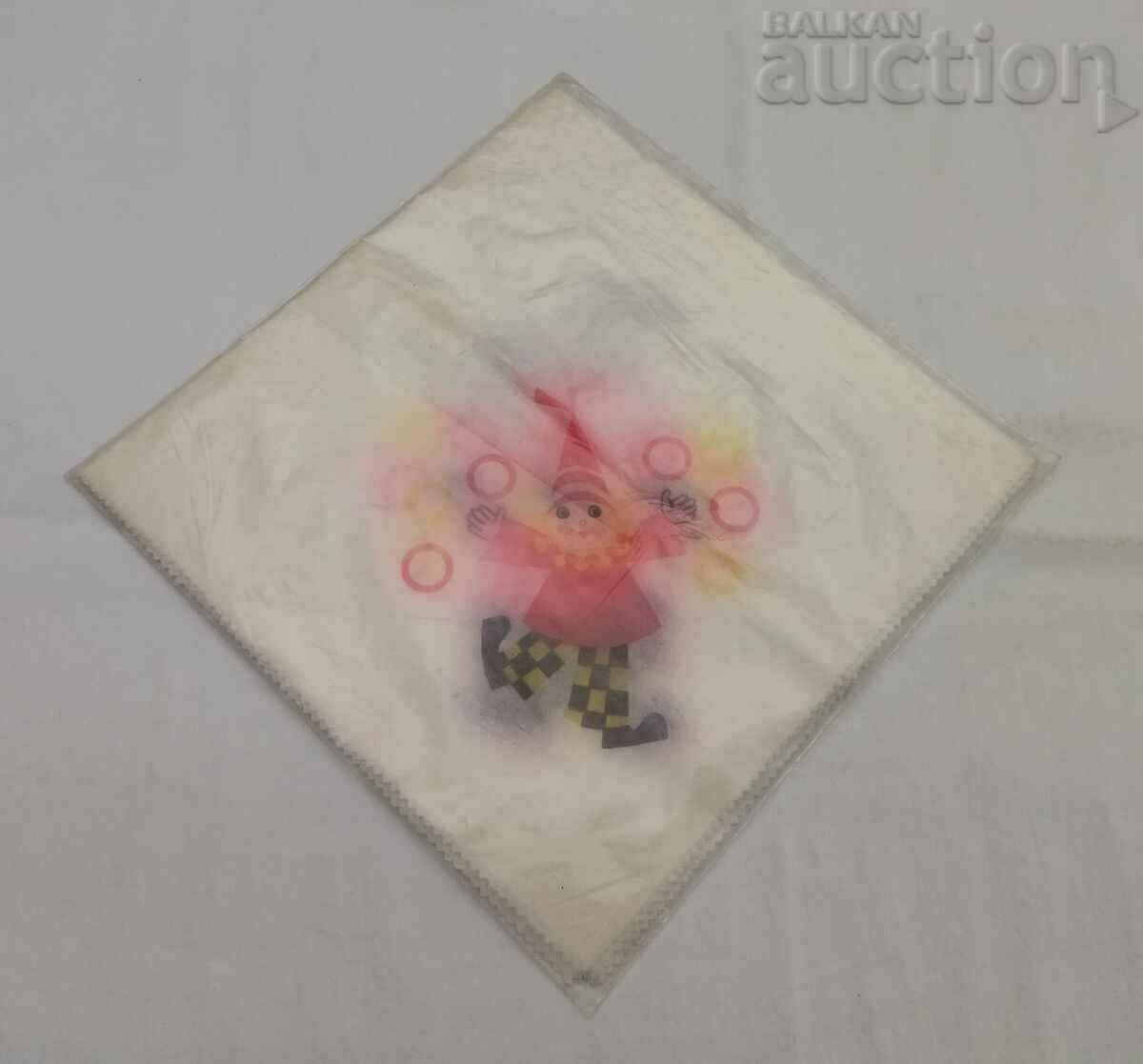 Delivery of TEXTILE NAPKINS SET 1980 unused