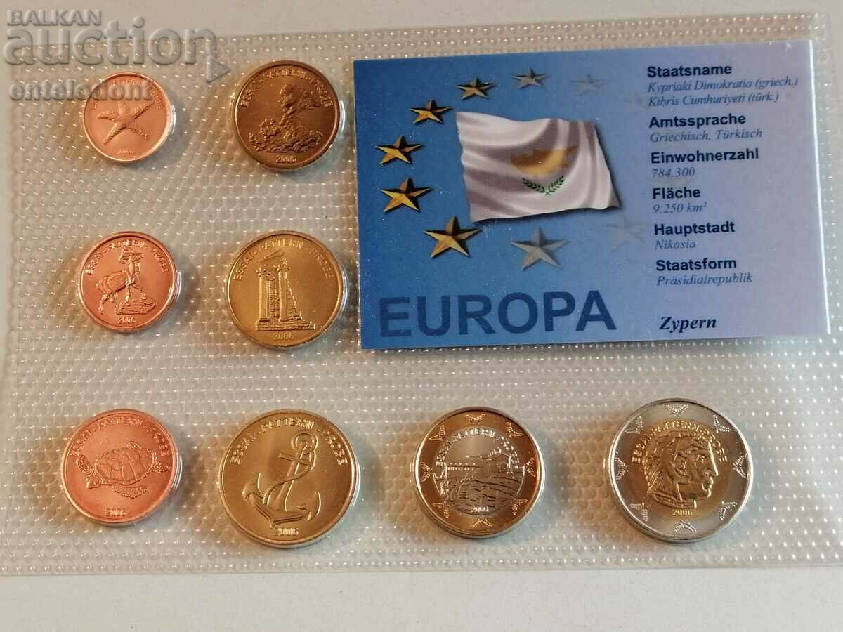 Euro set 2006 Κύπρος PROBI με πιστοποιητικό