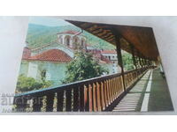 Carte poștală Mănăstirea Bachovski 1982