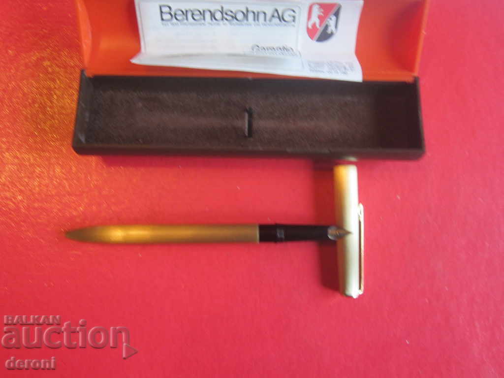 Unique gold-plated ballpoint pen Barendsohn AG with price 90.00 BGN | € 46.02 Unique gold-plated ballpoint pen Barendsohn AG with price 90.00 BGN | € 46.02