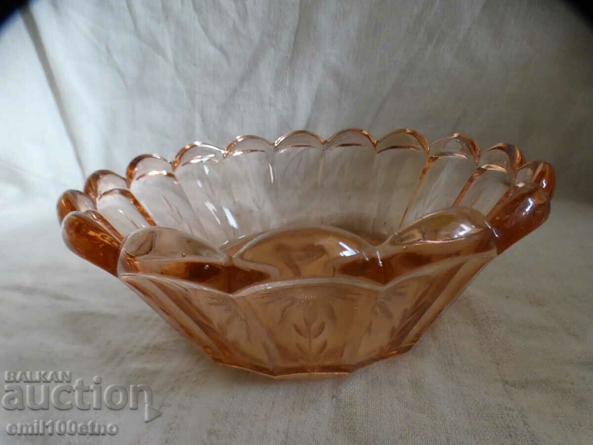 Frumos vechi de sticlă groasă de sticlă colorată - 7 Frumos vechi de sticlă groasă de sticlă colorată - 7