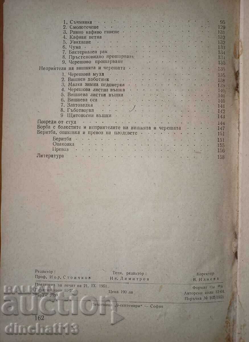 Delivery of Cherry and cherry. Production of cherries and sour cherries