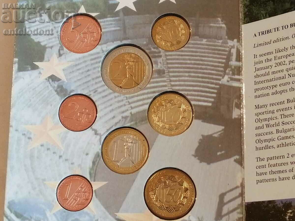 Euro set 2004 Bulgaria SAMPLE with price 200.00 BGN | € 102.26 Euro set 2004 Bulgaria SAMPLE with price 200.00 BGN | € 102.26