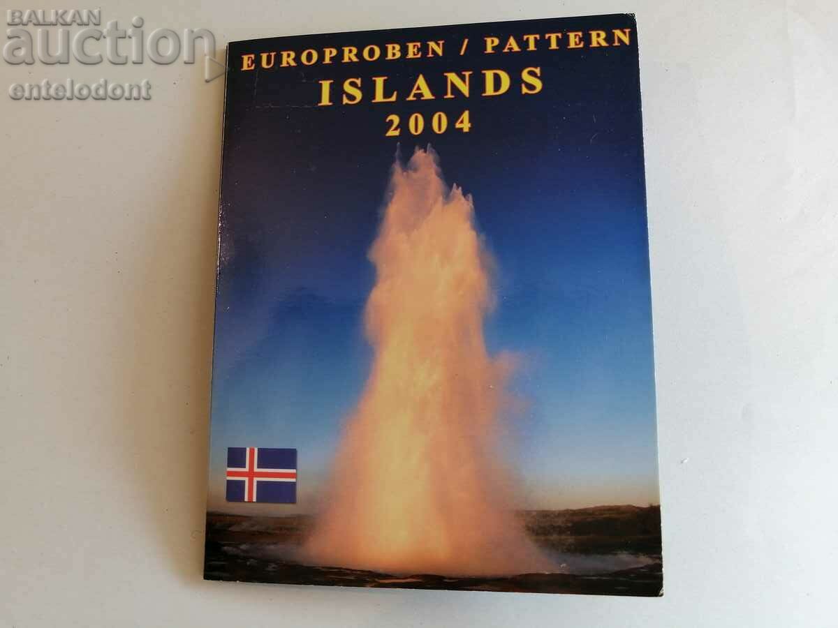 Auction Euro set 2004 Iceland TRIALS Auction Euro set 2004 Iceland TRIALS