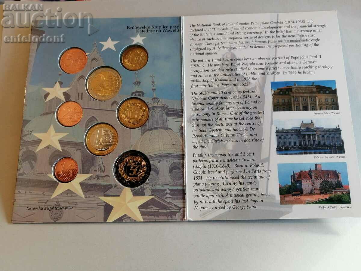 Euro set 2004 Poland SAMPLES - 5
