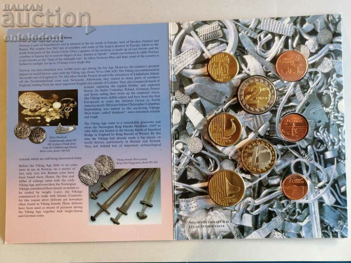 Auction Euro set 2004 Norway TRIALS Auction Euro set 2004 Norway TRIALS