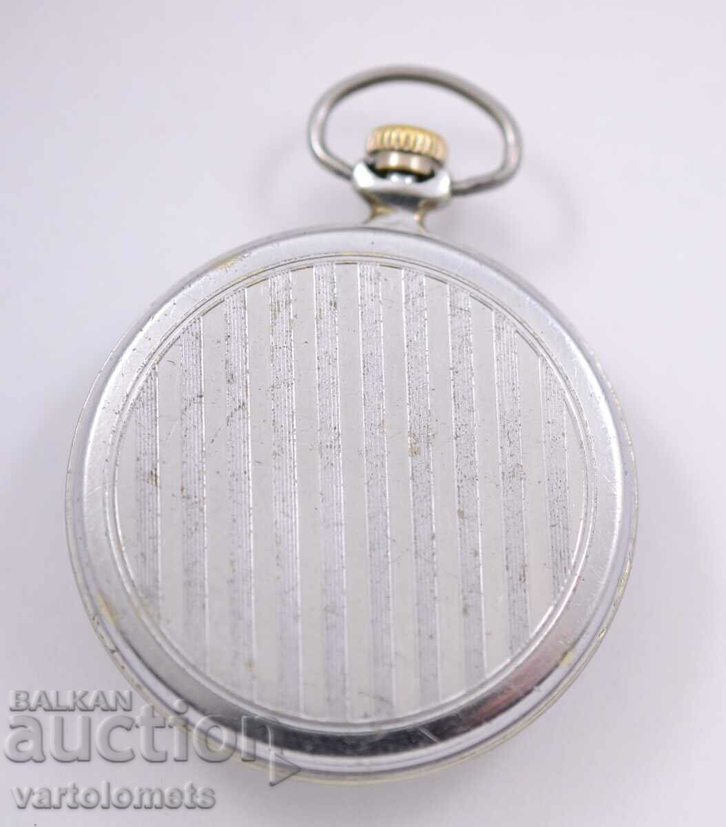 Delivery of MOLNIYA USSR pocket watch - works Delivery of MOLNIYA USSR pocket watch - works