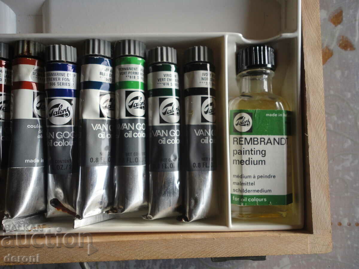 Set de pictură Talens Van Gogh cutie valiză pensulă - 7