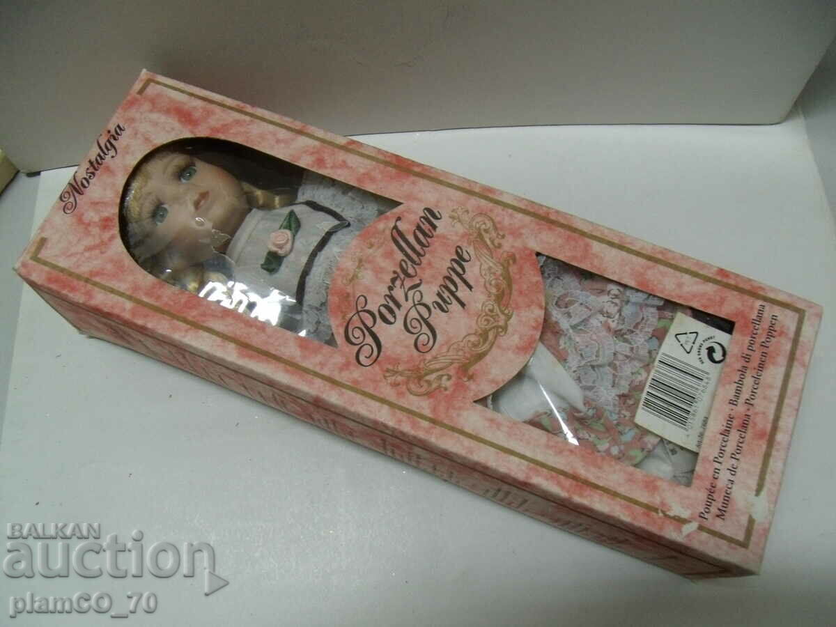 No.*6762 παλιά πορσελάνινη κούκλα - Νοσταλγία - 5
