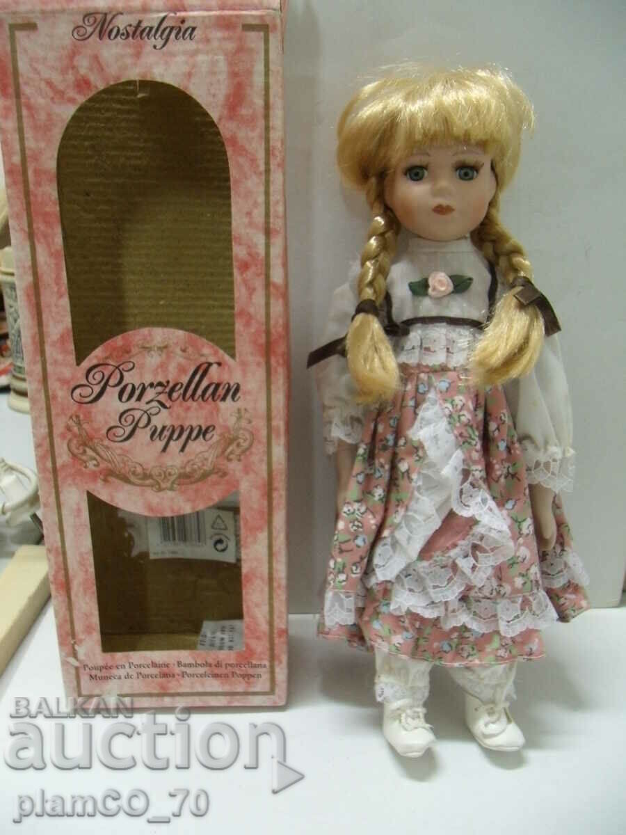No.*6762 παλιά πορσελάνινη κούκλα - Νοσταλγία